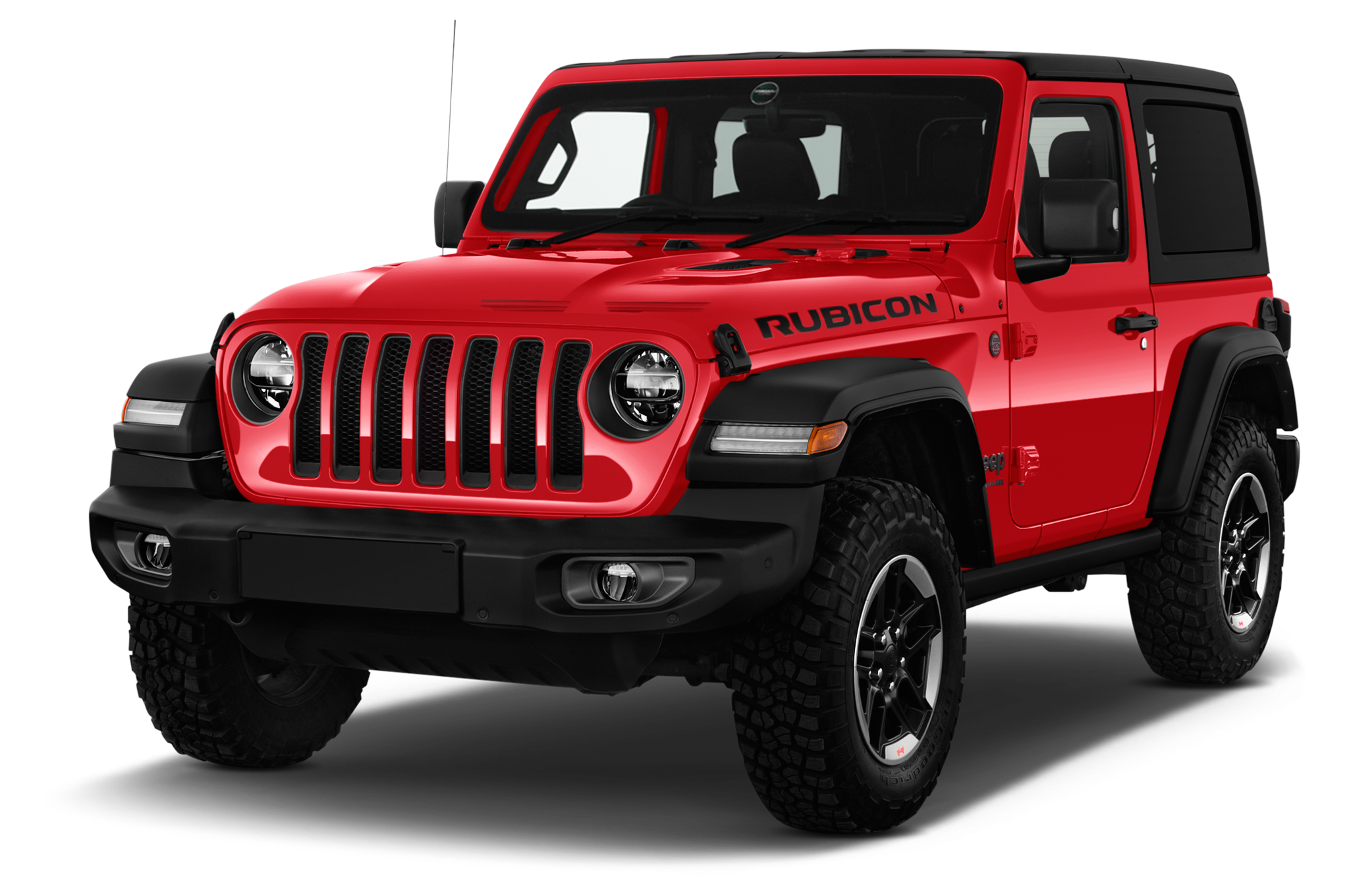 Wrangler Hard Top Angular Front