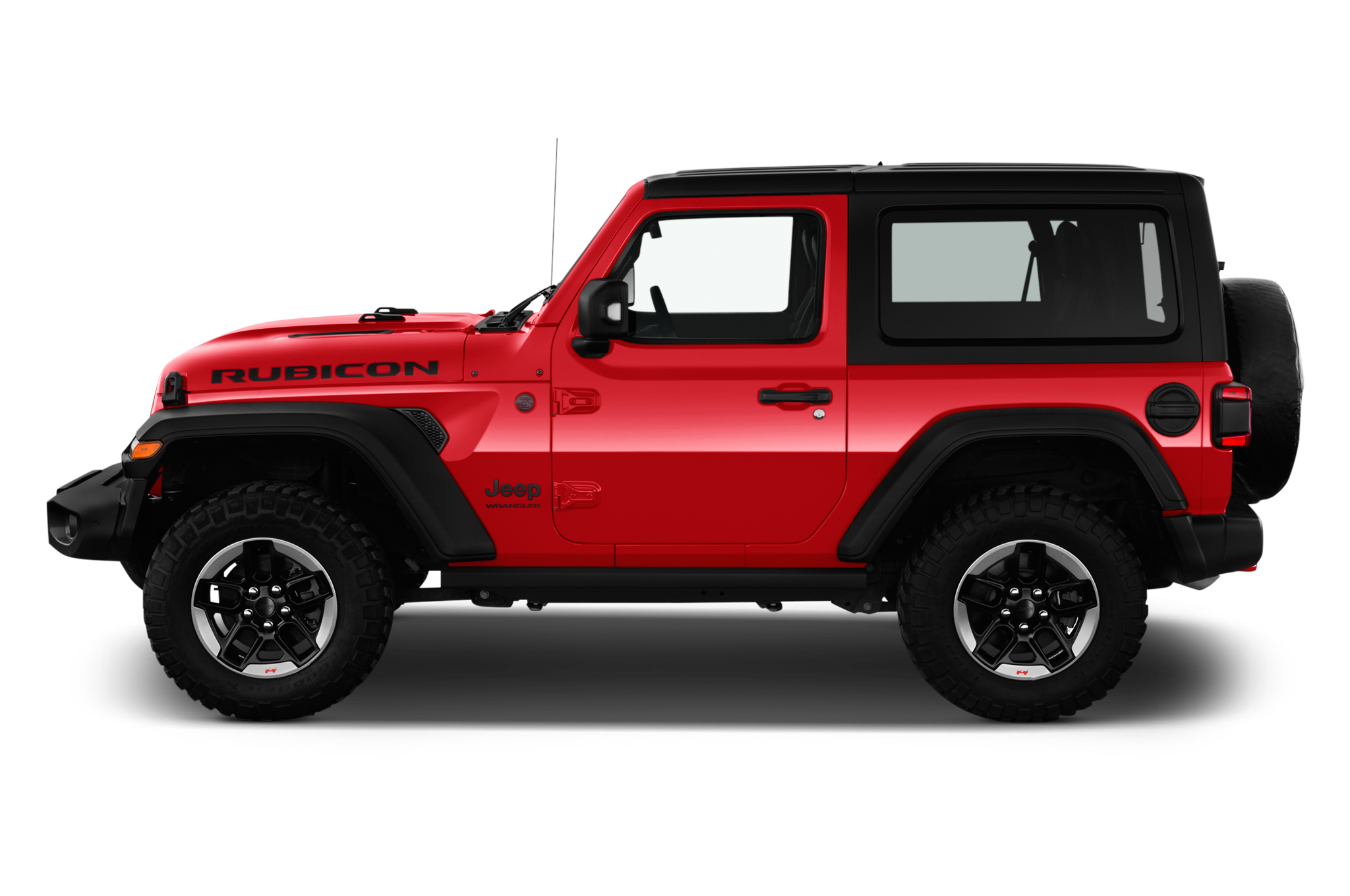 Wrangler Hard Top Side View