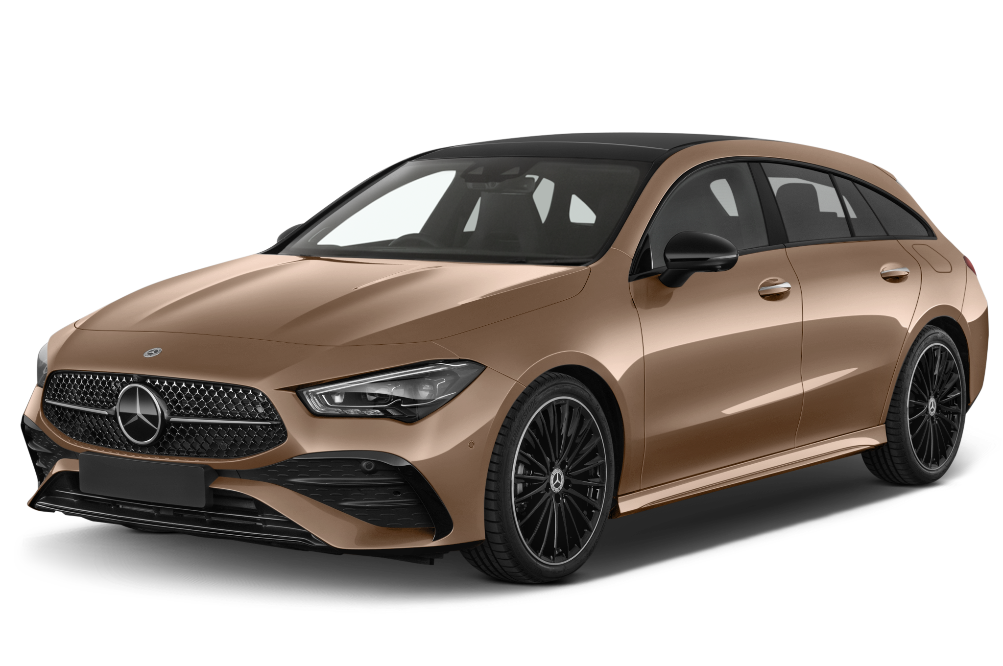 CLA Shooting Brake Angular Front