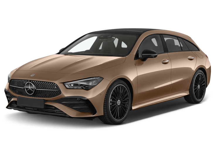 CLA Shooting Brake Angular Front