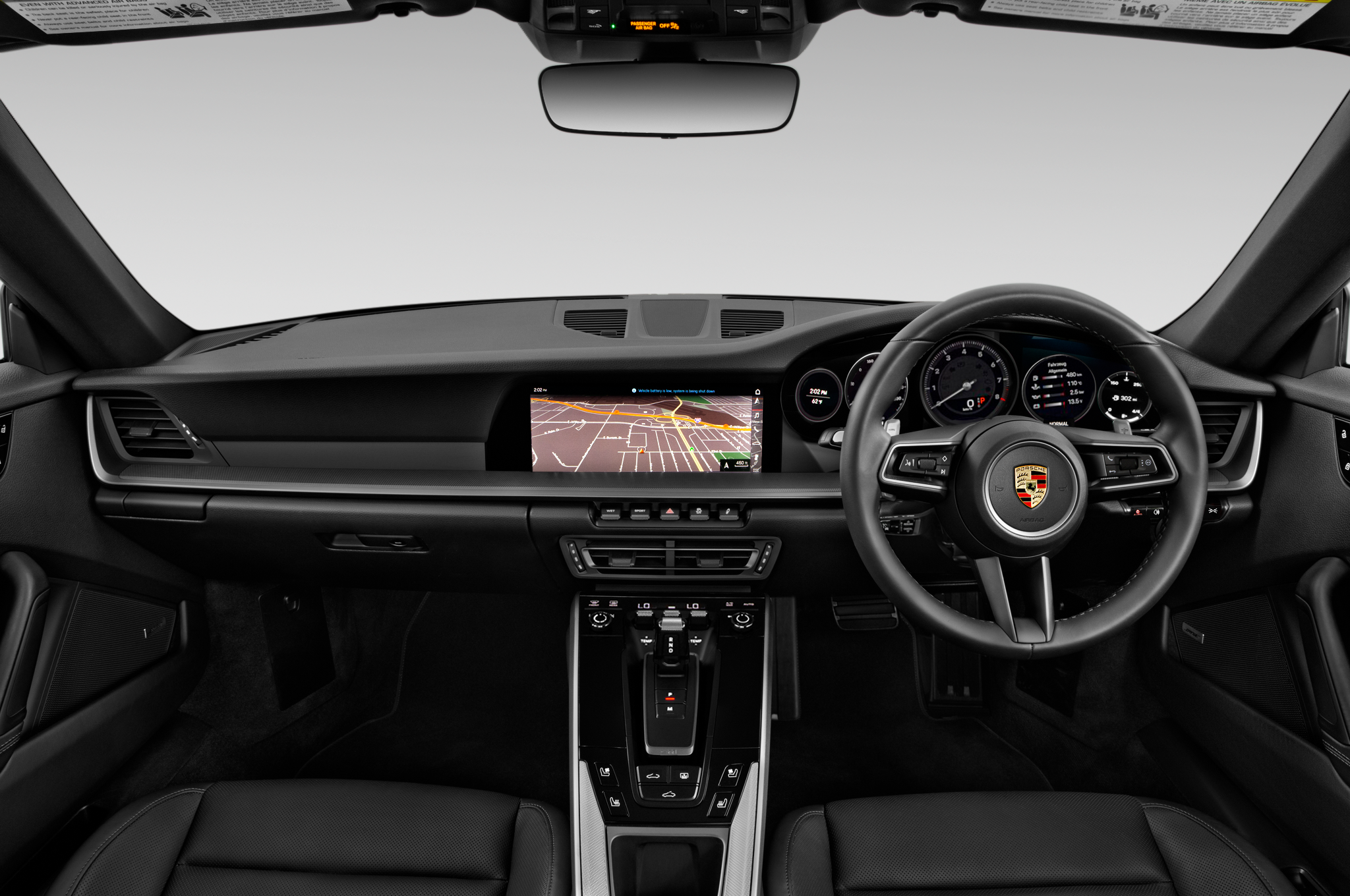 911 Carrera Coupe Dashboard