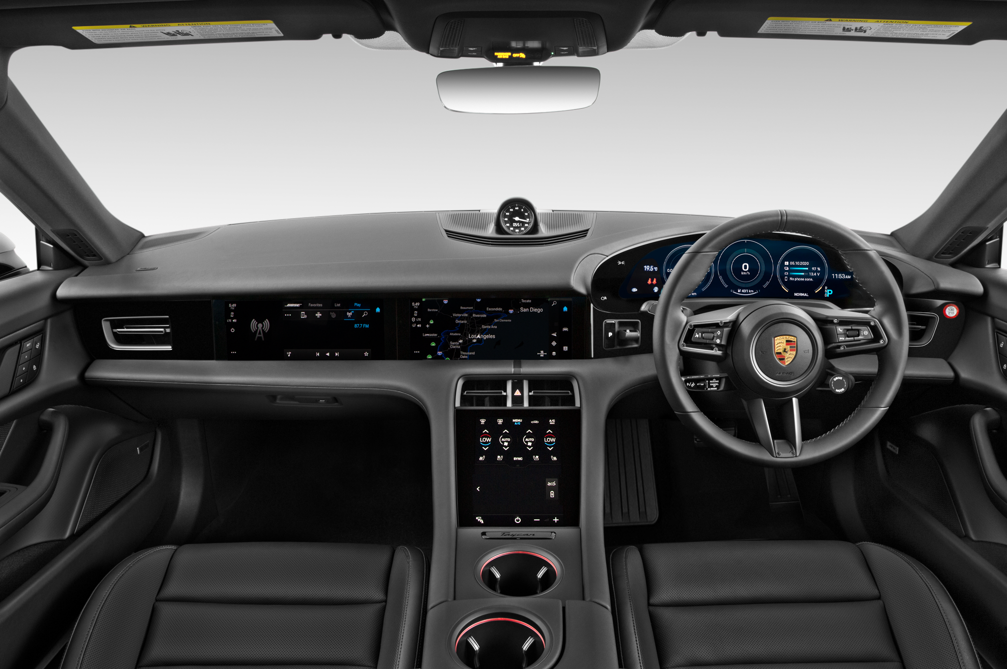 Taycan Saloon Dashboard