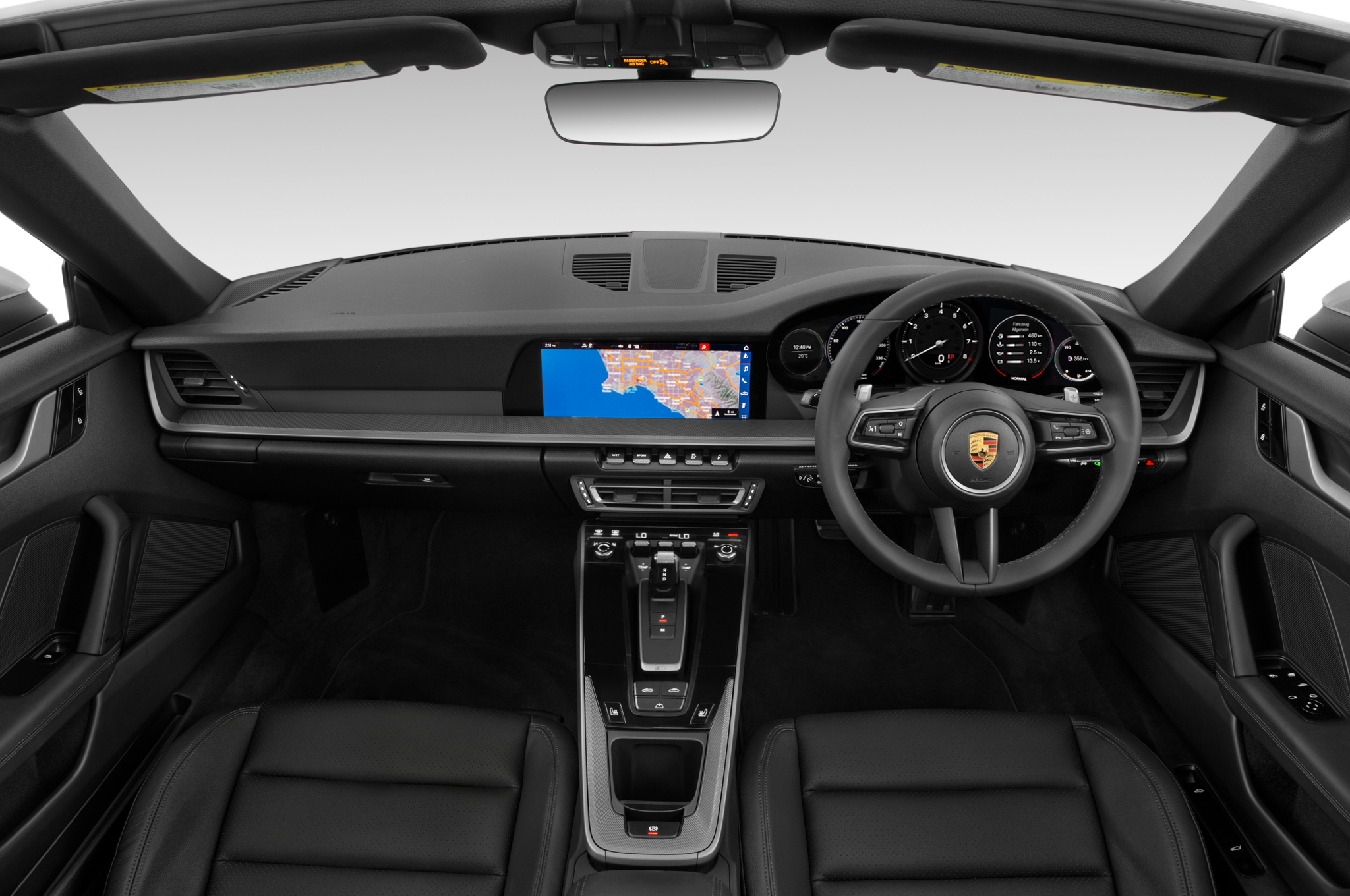 911 Carrera Cabriolet Dashboard